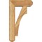 Ekena Millwork Westlake Craftsman Rough Sawn Bracket w/ Offset Brace, Western Red Cedar, 6"W x 16"D x 28"H BKT0604X16X28WTL04RWR - alternate 3